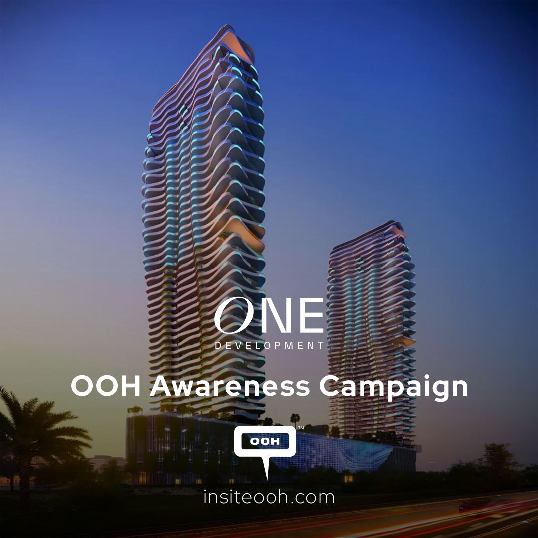 One Development Promotes Laguna Residence on Dubai’s D/OOH Billboards