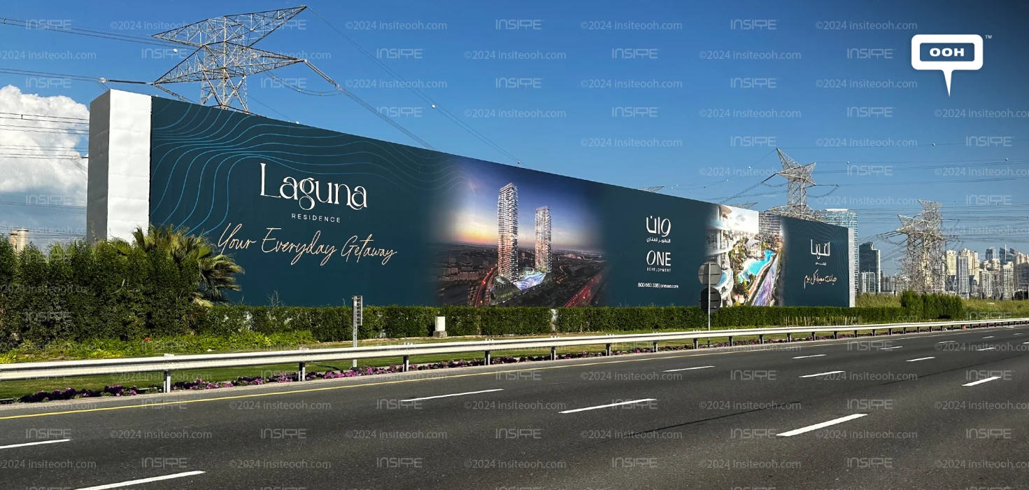 One Development Promotes Laguna Residence on Dubai’s D/OOH Billboards ...