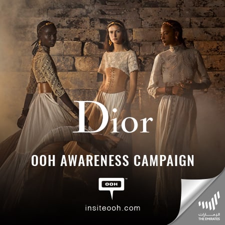 Dior releases a glimpse of its 2021 collections on the billboards of Dubai