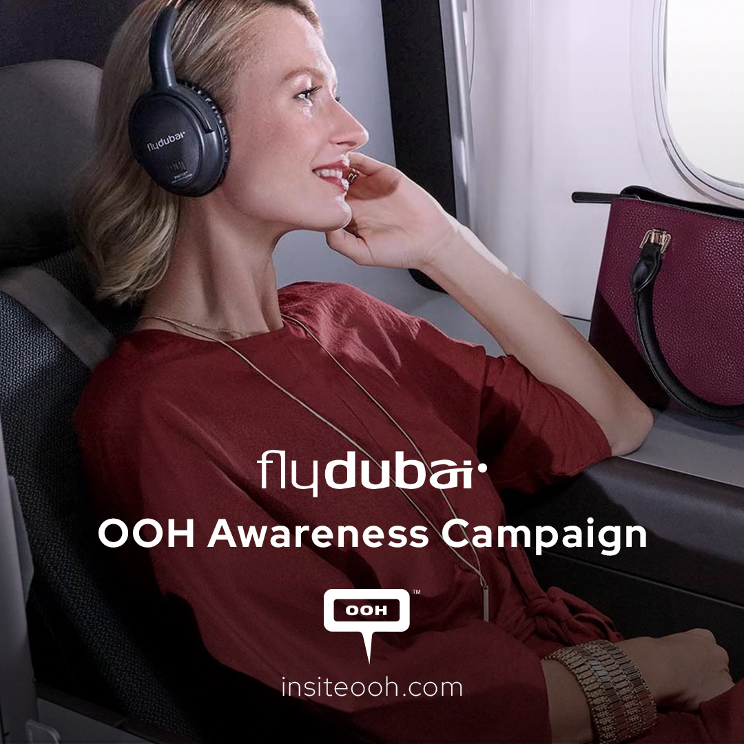 There's More to Treat Yourself! Fly Dubai Offers Ways for Indulgement on OOH