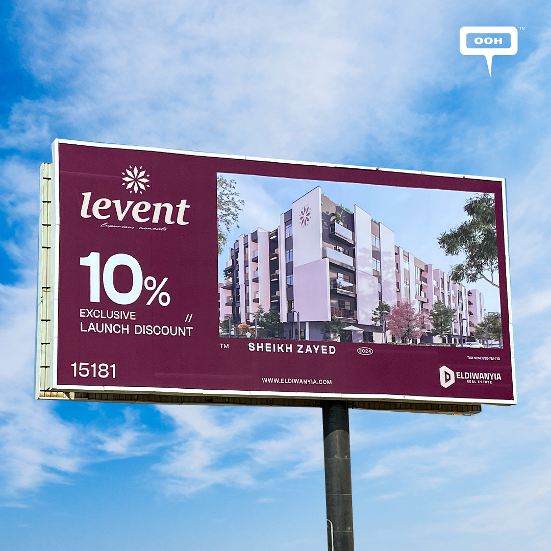 Grab Levent Sheikh Zayed's Exclusive Launch Discount on Cairo's Billboards