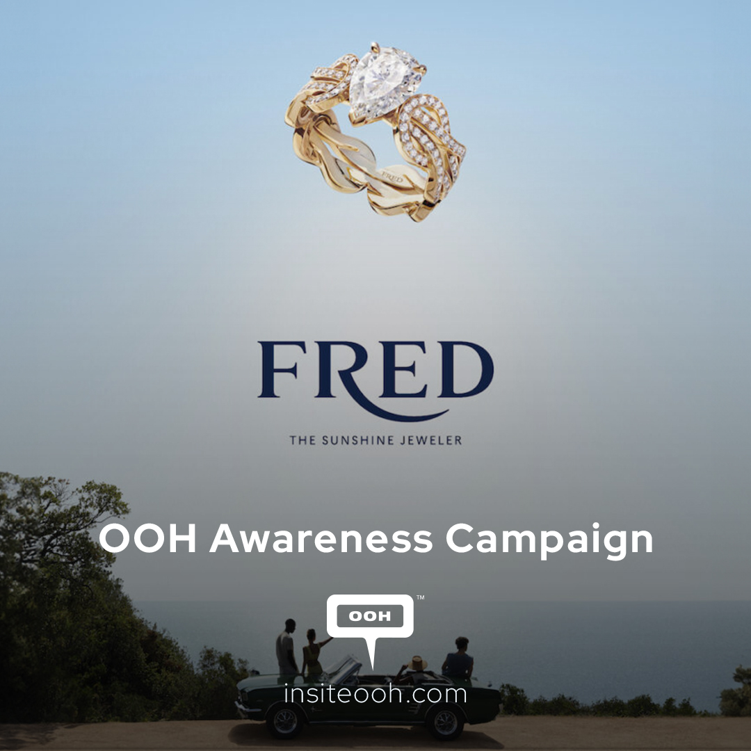 Fred The Sunshine Jeweler Sparkles on Dubai’s Digital Screens
