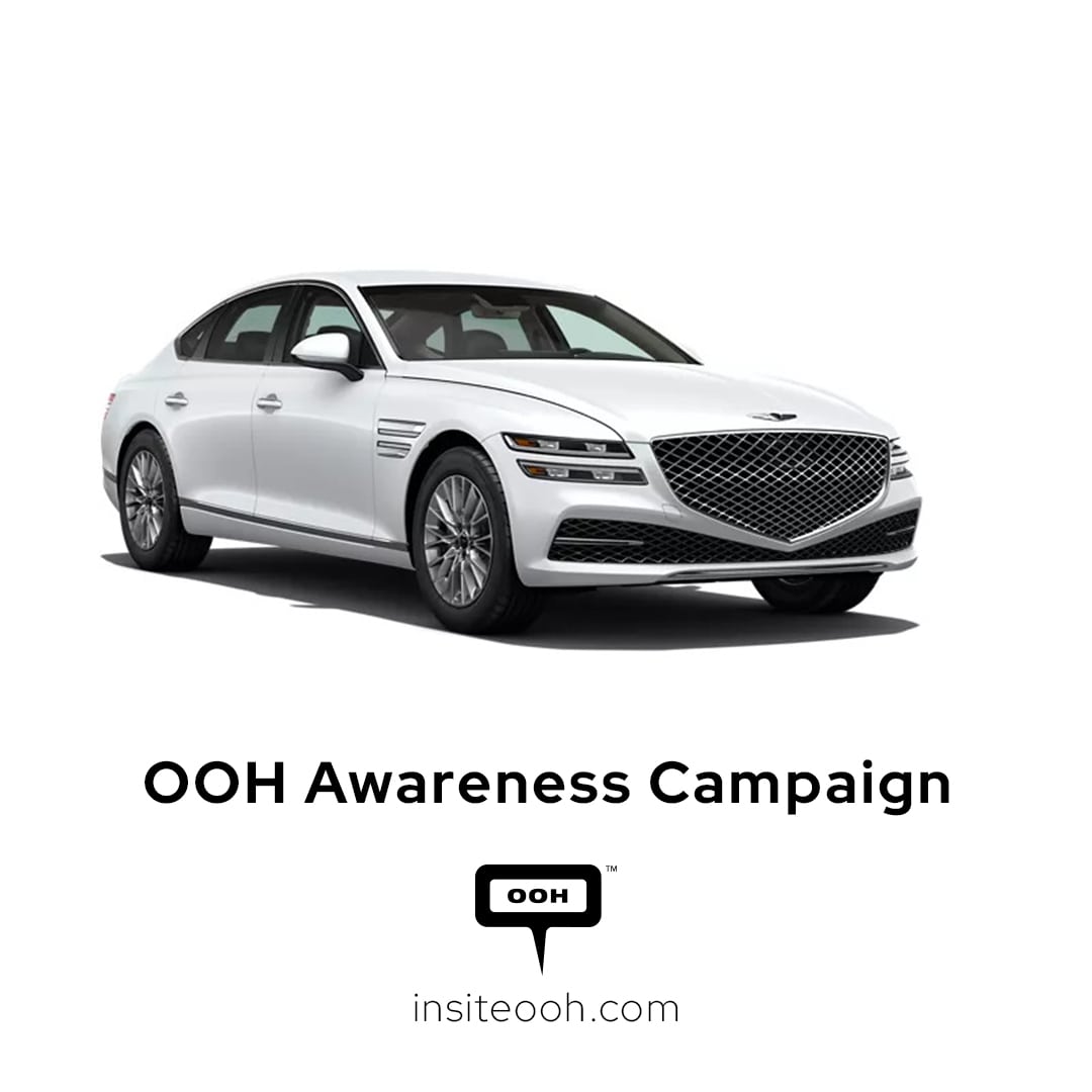 Exceptional Elegance and Power: Discover the Genesis GV80 & G80 Series on DOOH