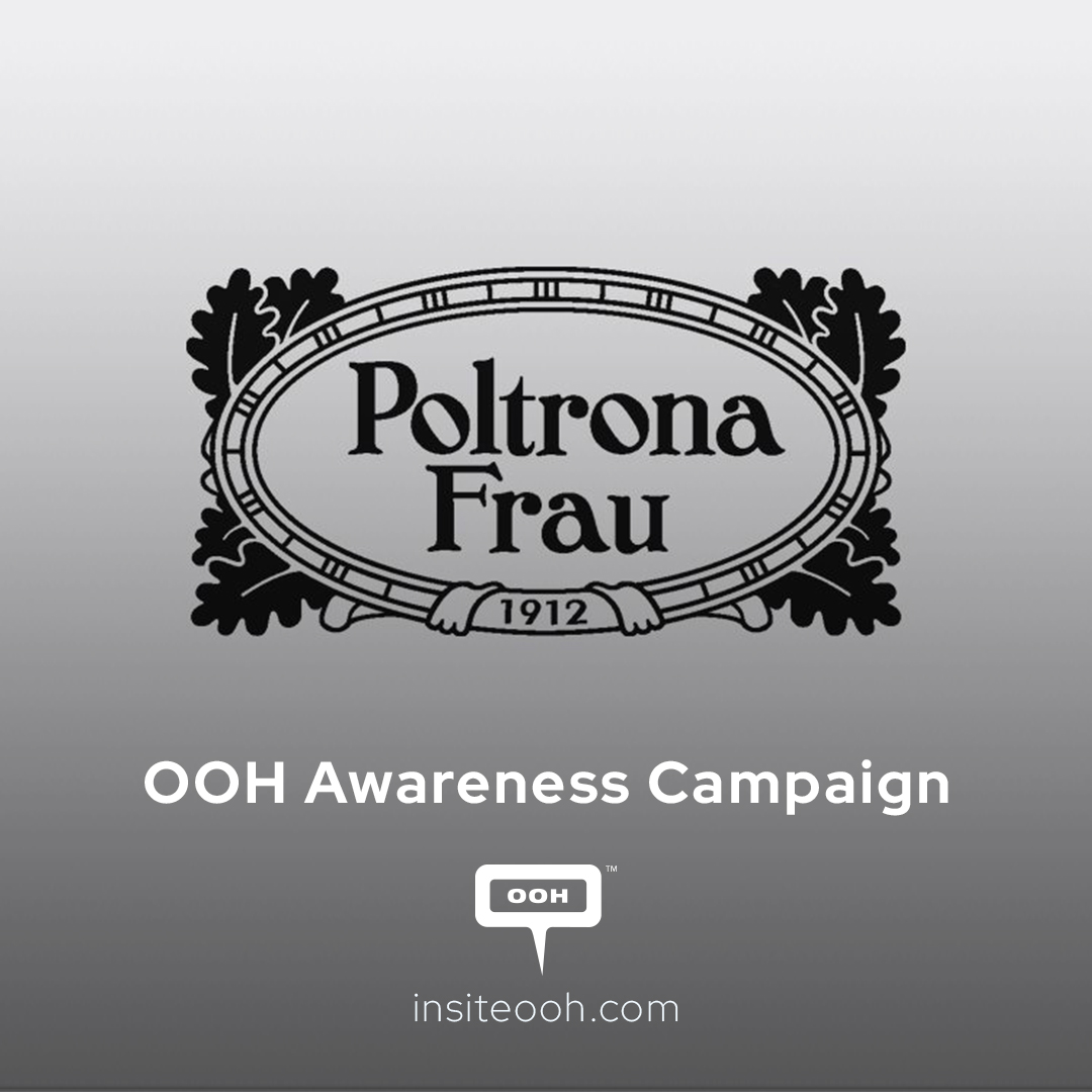 Poltrona Frau Out-of-Home Campaign Shows Their Avant-Garde Pieces