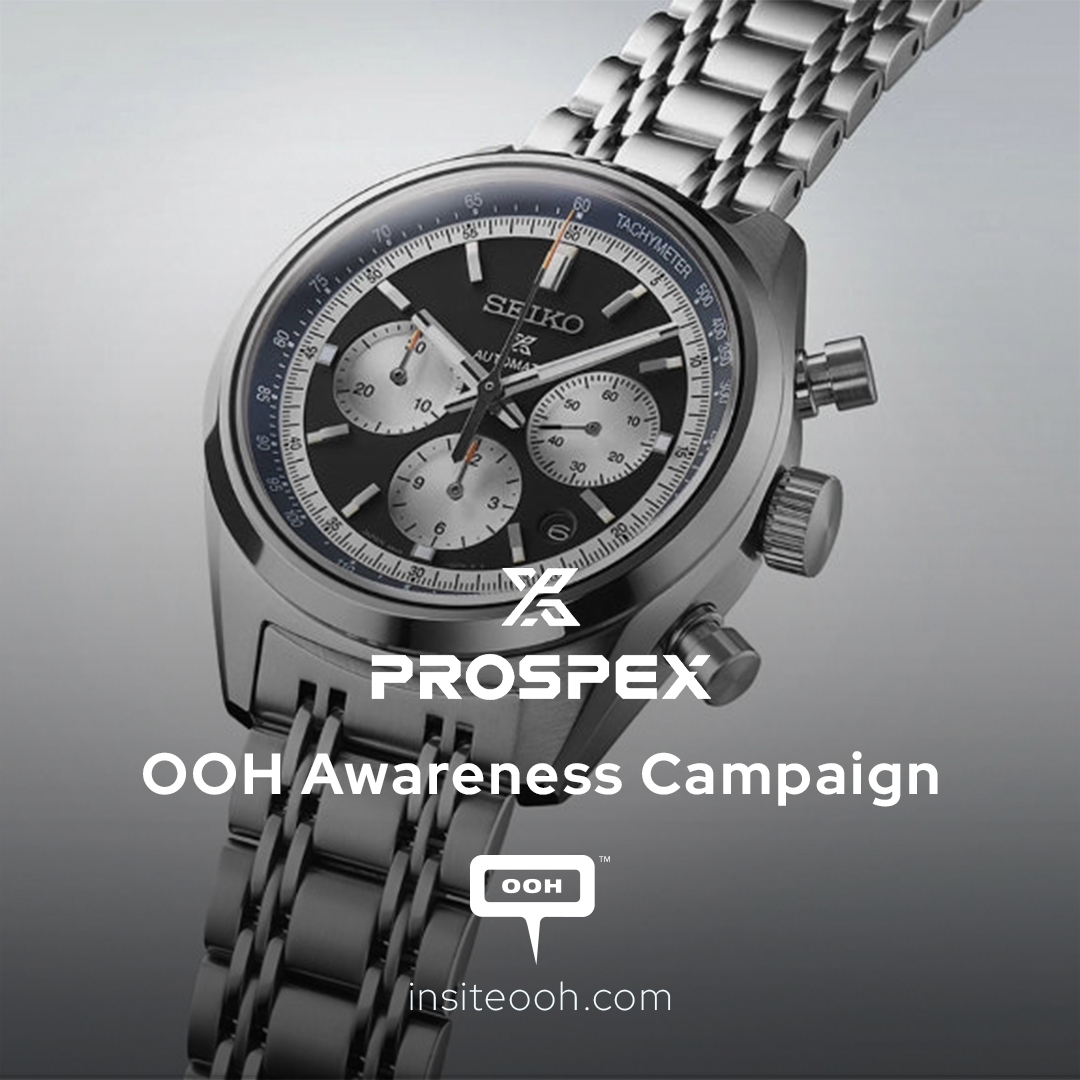 SEIKO X Prospex, OOH Brand Activation Campaign to Keep Going Forward