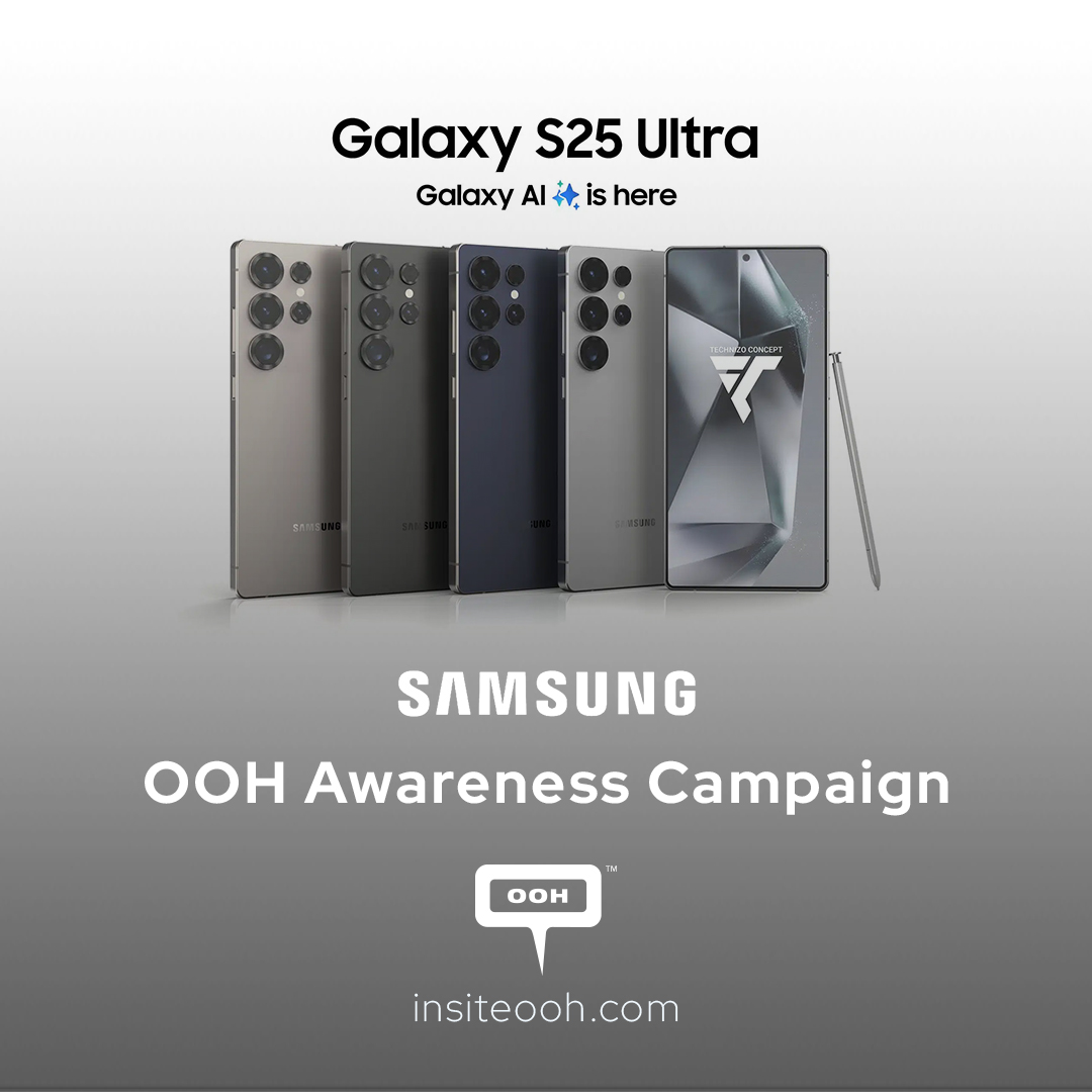 Galaxy S25 Ultra AI-Powered Dominance Unveiled on Dubai’s Hoarding