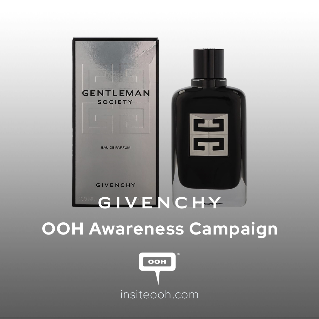 Gentleman Society Givenchy Spreads the Elegance on UAE's OOH