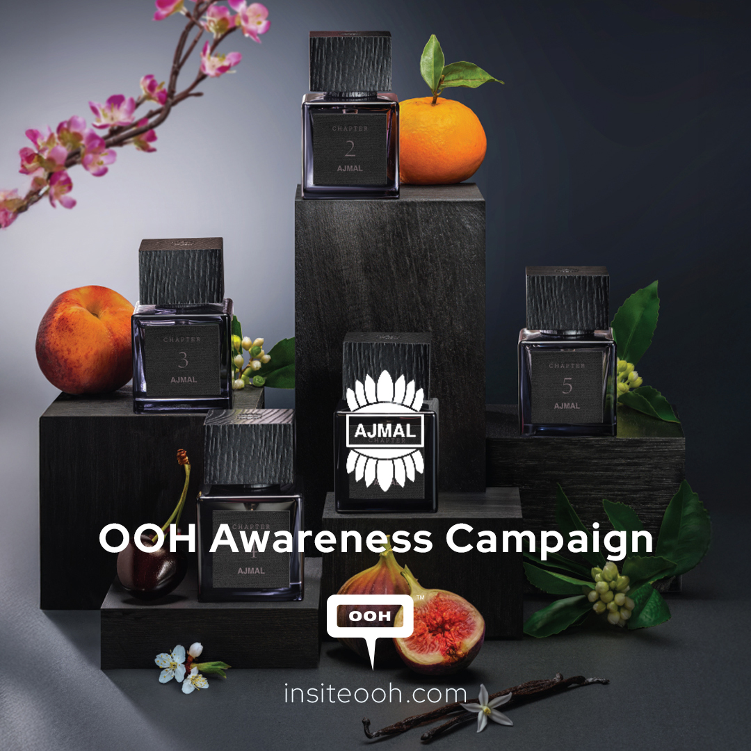 The Untold Stories Collection by Ajmal Perfume Seen on UAE’s OOH