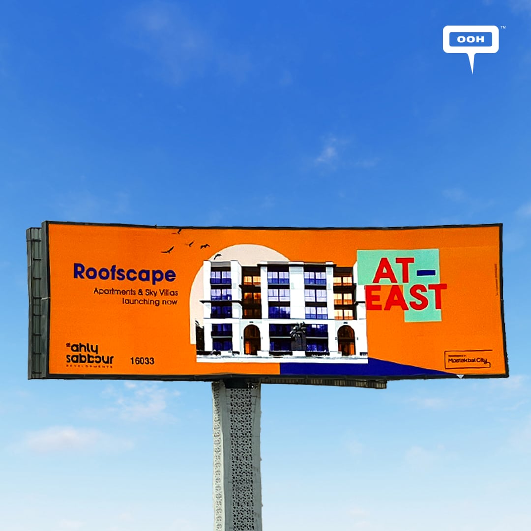 Roofscape by Al Ahly Sabbour Shines on Cairo's Billboards