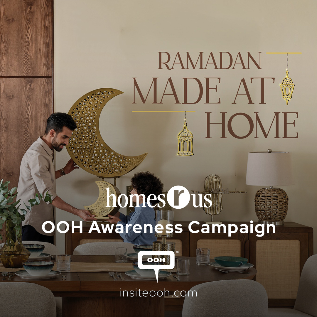 Ramadan 2025 at homes r us is Made at Home on Sharjah's D/OOH