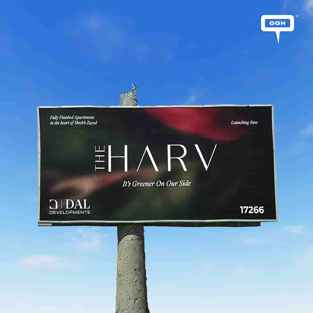 It's Greener on The Harv's Side by Dal Developments on Cairo's OOH Platform