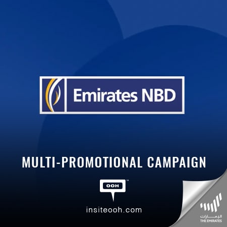 Emirates NBD spreads its offerings over Dubai's billboards