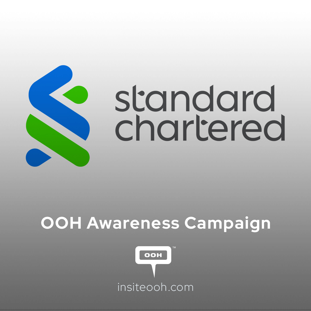 Standard Chartered Provides Wealth Solutions on Dubai’s D/OOH with a Creative Concept Campaign