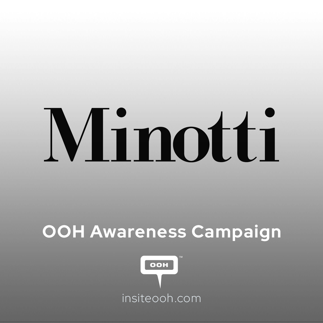 Minotti's Dubai OOH Campaign: Elegance in Simplicity