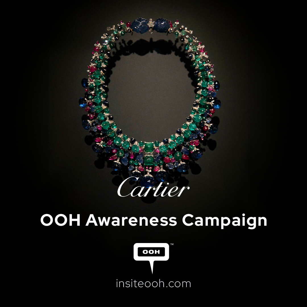 Cartier’s High Jewelry Strike & Dazzles The UAE with New Outdoor Campaign