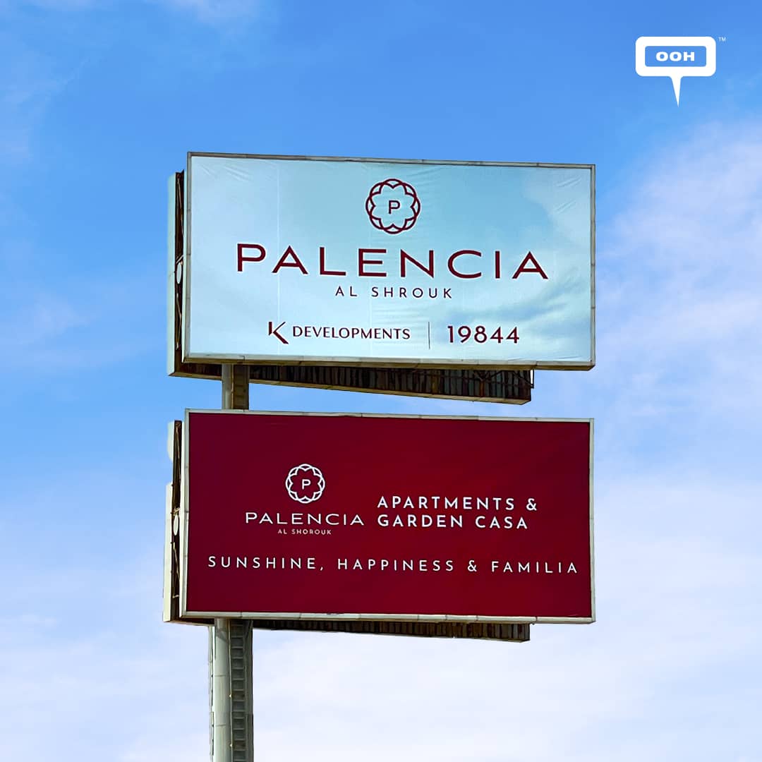 Palencia Al Shrouk by K Developments Lights Up Cairo's Billboards