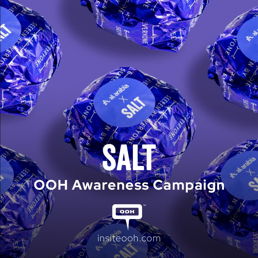 Al Arabia and SALT Burger Celebrate 10 Years with a Special OOH Campaign