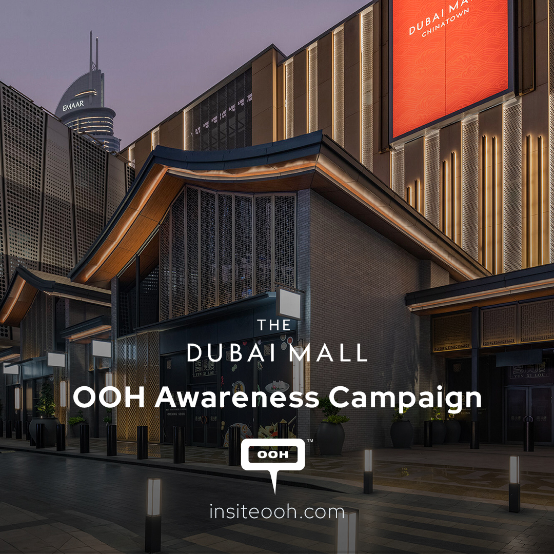 Dubai Mall Promotes Chinatown with DOOH Campaign