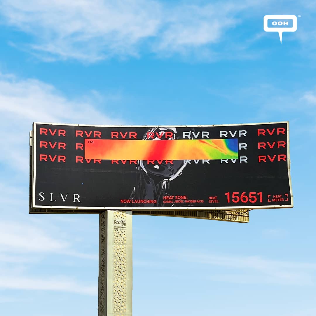 SLVR's Heat Zone is at their Newest Commercial Project, RVR, on Cairo's OOH Scene