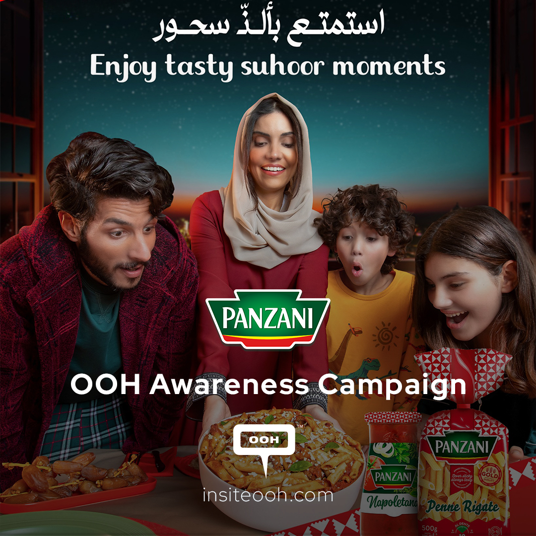 Panzani Offers Tasty Suhoor Moments on UAE's D/OOH