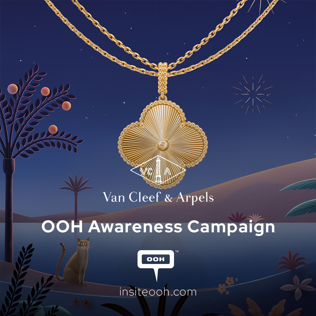 Van Cleef & Arpels Launches Ramadan-Themed DOOH Campaign in Dubai
