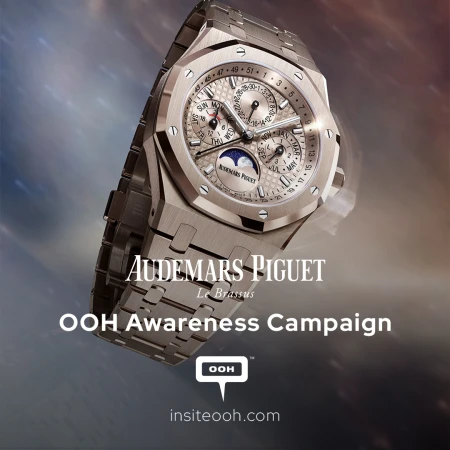 Audemars Piguet’s Die-Cut Billboards Turn Heads in the UAE for 150 Years