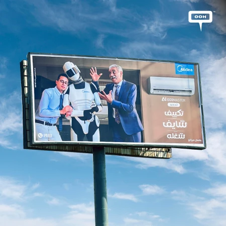 Midea Launches OOH Campaign in Cairo Featuring Sayed Ragab and Taha Desouky