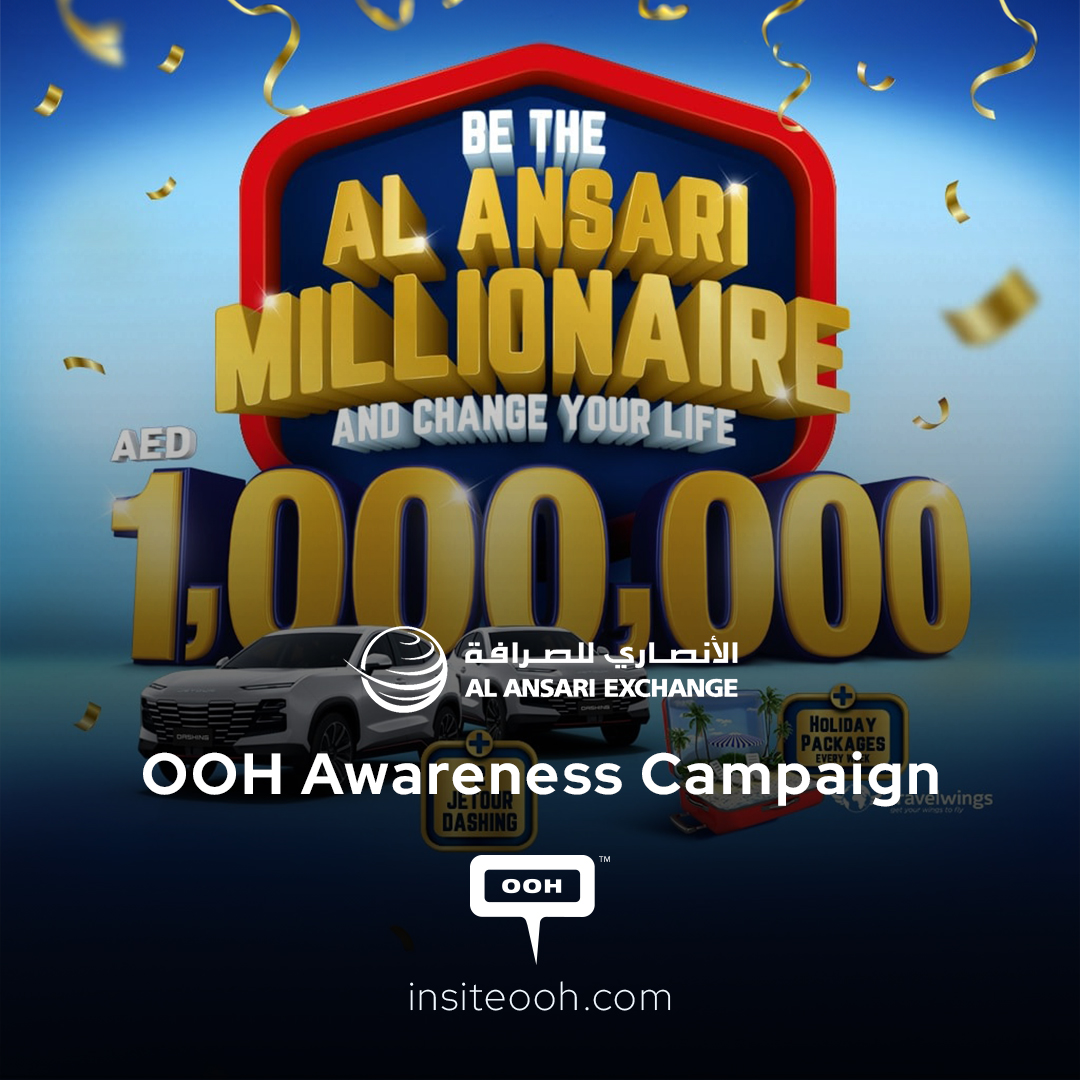 Al Ansari Gives You The Chance to Become a Millionaire on Billboards