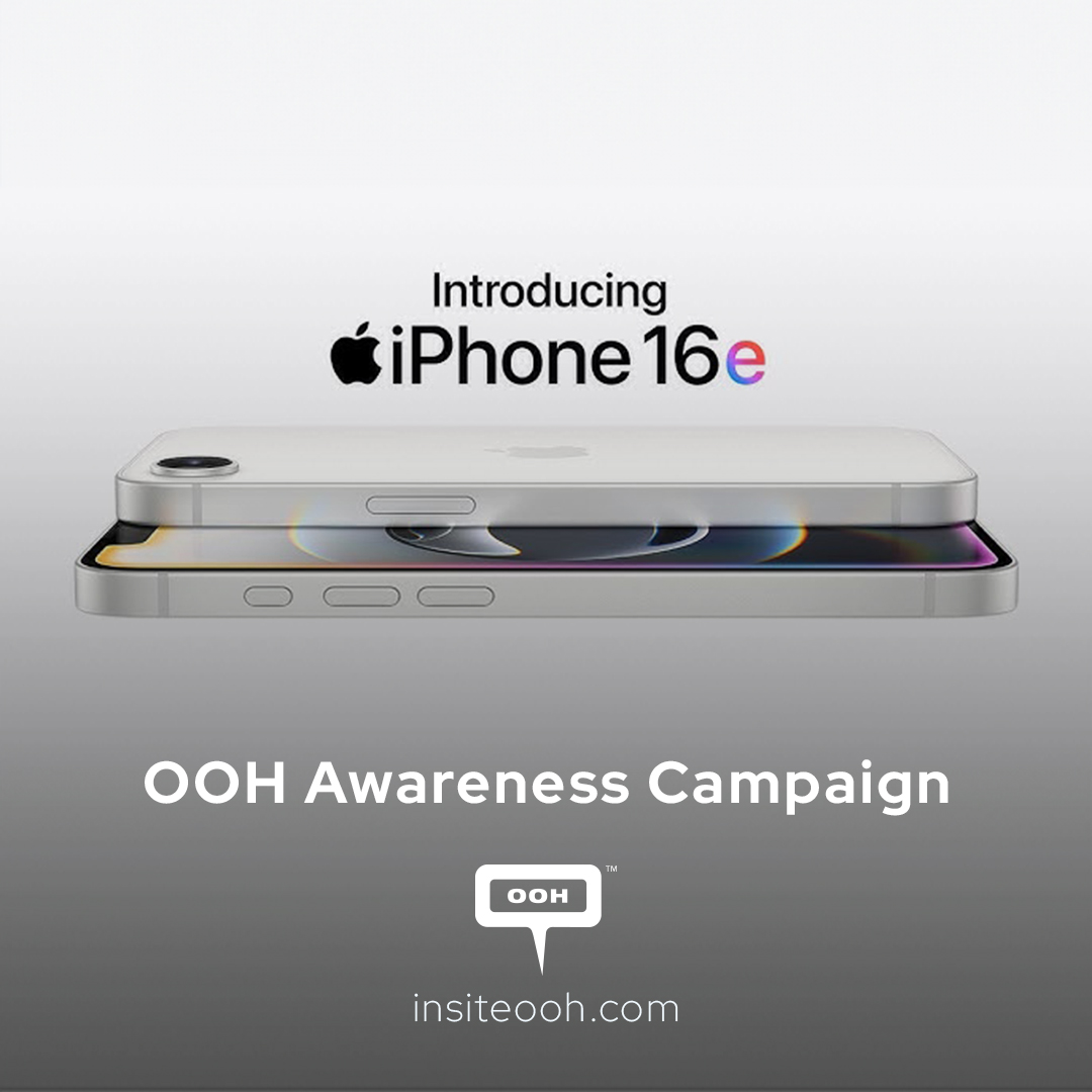 iPhone Promotes The New iPhone 16e on Dubai’s OOH Landscape