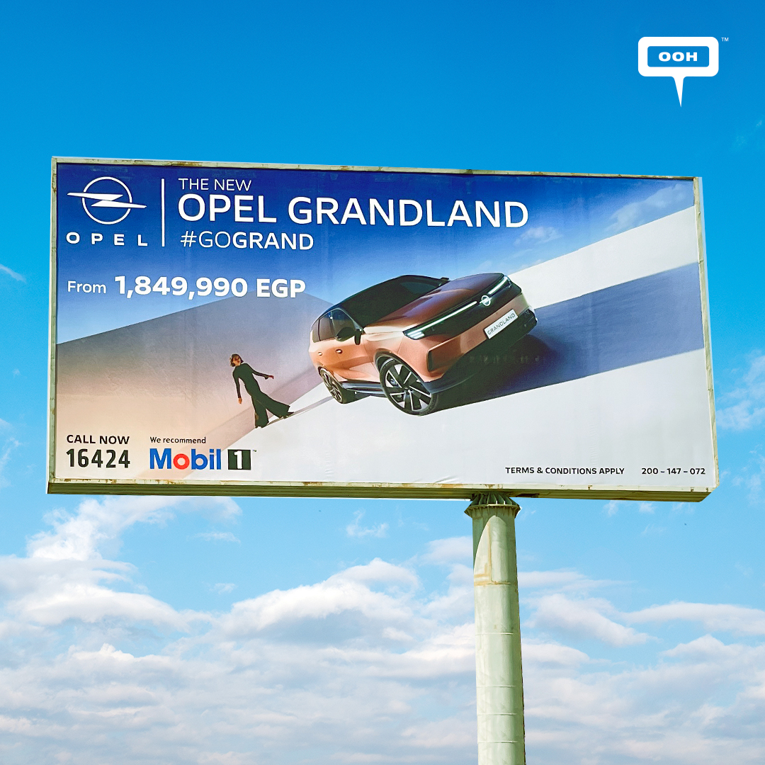 The New Opel Grandland Goes Grand Without Holding Back on OOH!