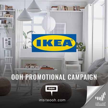 IKEA climbs up UAE's billboards to reinforce its huge "Part Sale"