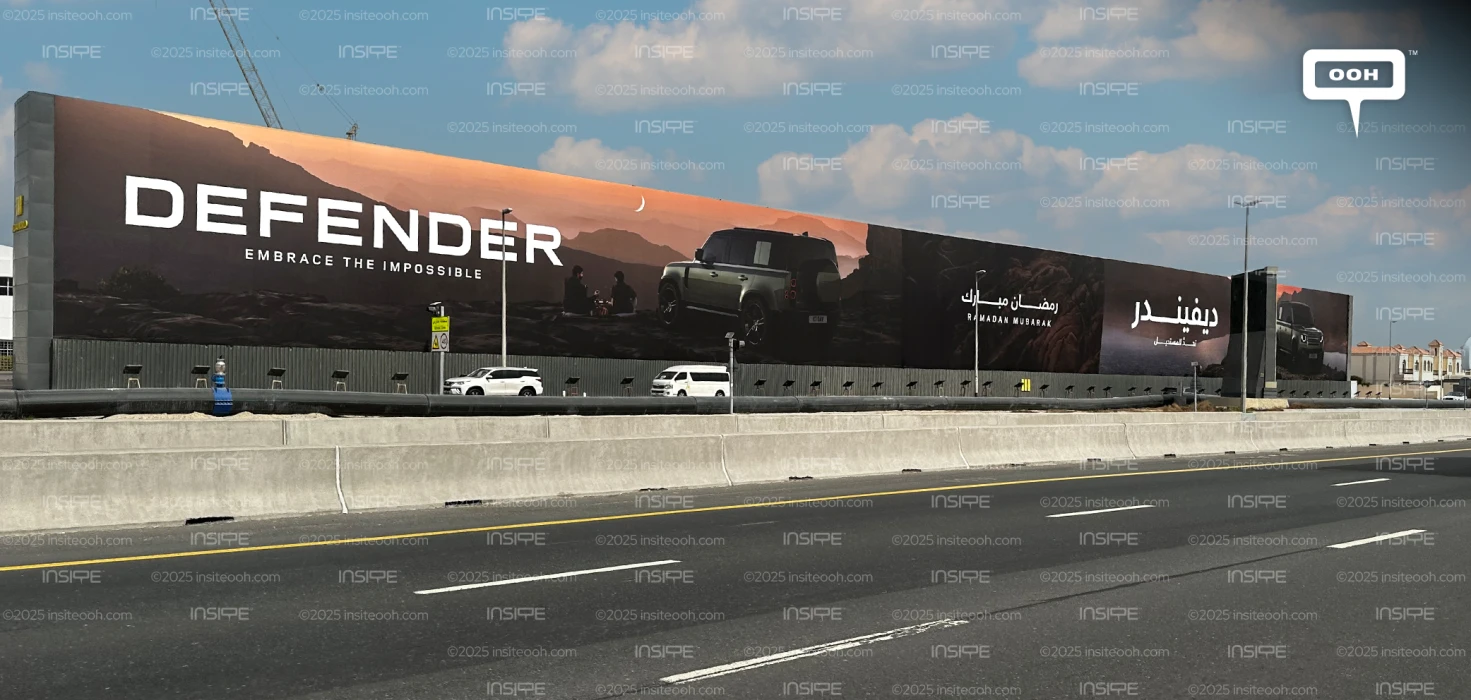 Land Rover Celebrates Ramadan with OOH for Defender in Dubai