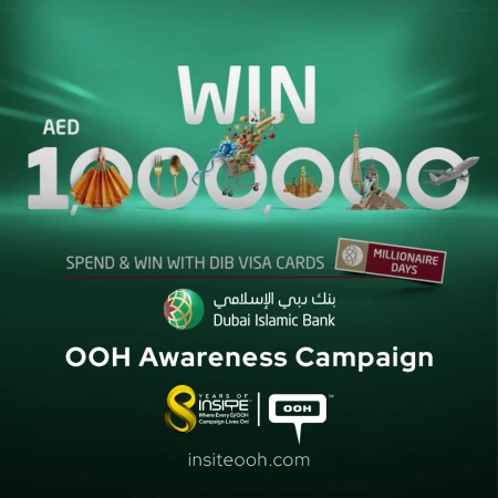 Become a Millionaire with Dubai Islamic Bank and VISA on D/OOH
