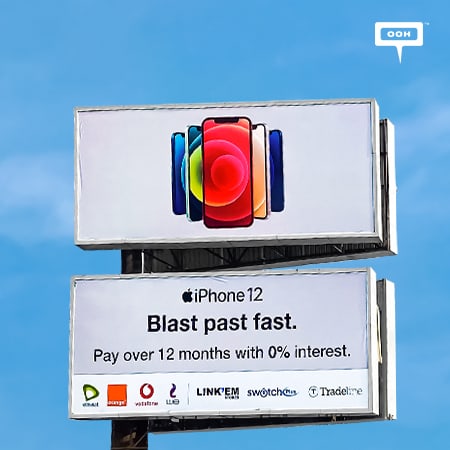 Cairo's billboards introduce the new iPhone 12 with easy payment