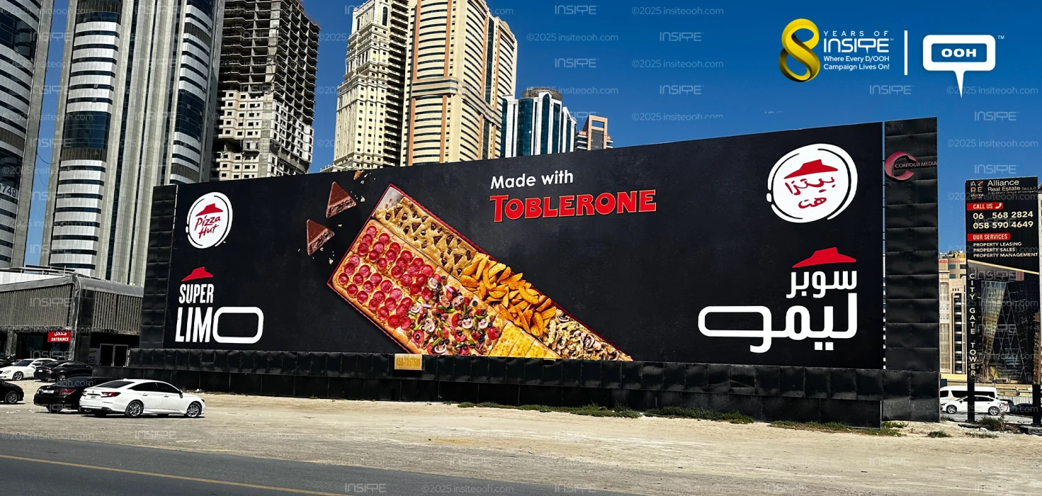 Flavor-Packed Delicacy With Super Limo X TOBLERONE on UAE OOH Scene