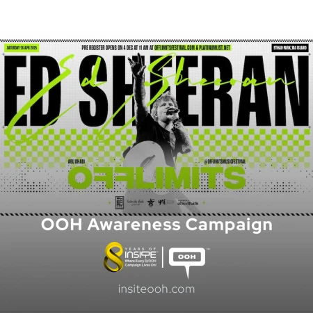Ed Sheeran Headlines OFFLIMITS as Festival Takes Over Dubai Billboards