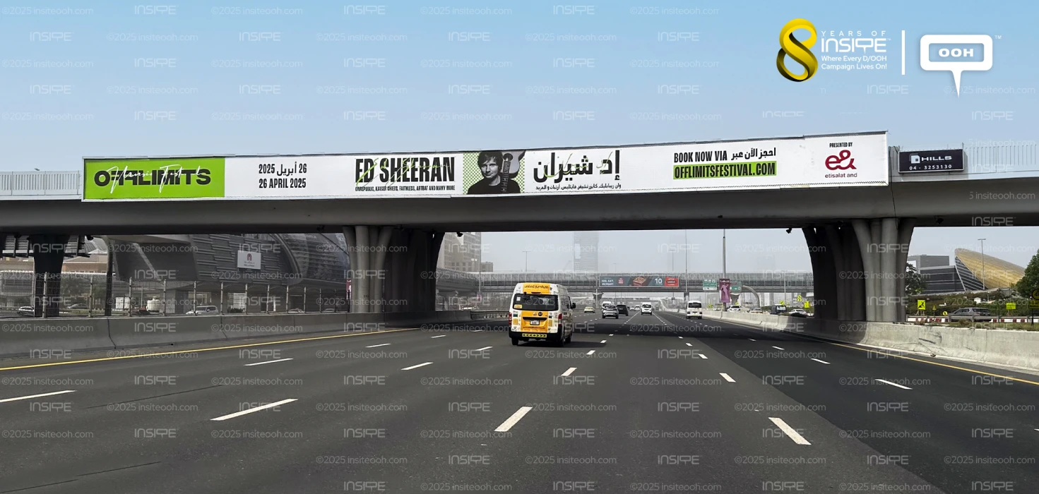 Ed Sheeran Headlines OFFLIMITS as Festival Takes Over Dubai Billboards