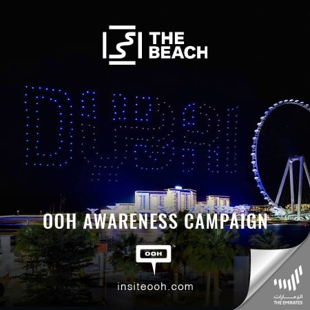 The Beach Dubai by Meraas encourages you to dine under the DSF Drone Show