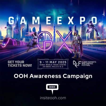 Level Up! Game Expo Dubai Returns on DOOH with Top Stars and Next-Gen Tech