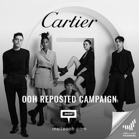 Pasha de Cartier returns to Dubai’s billboards with a DOOH campaign