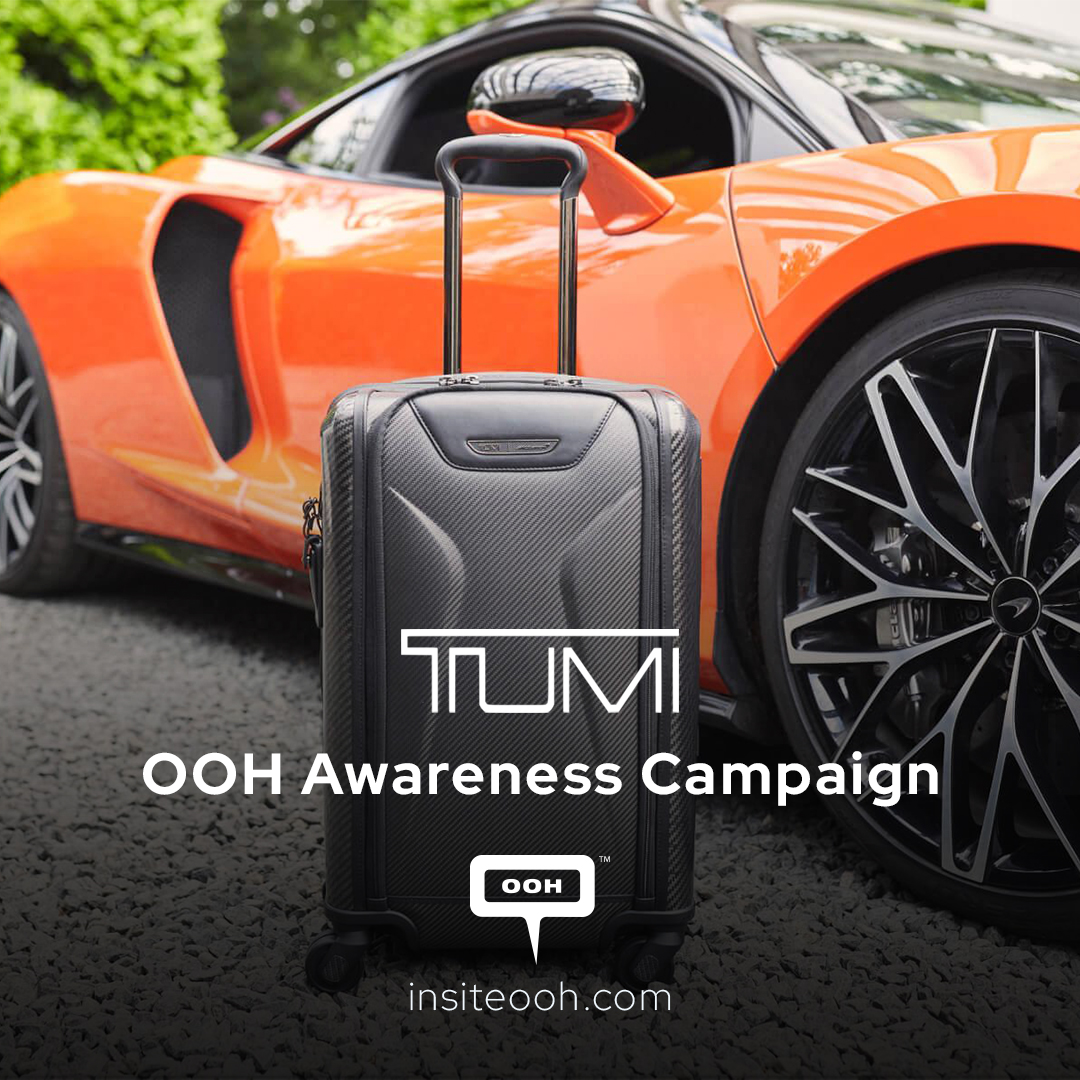 McLaren's Driver Lando Norris Collaborates with Tumi on DOOH