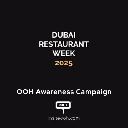 Calling All Foodies! Dubai Restaurant Week Announced on DOOH Campaign