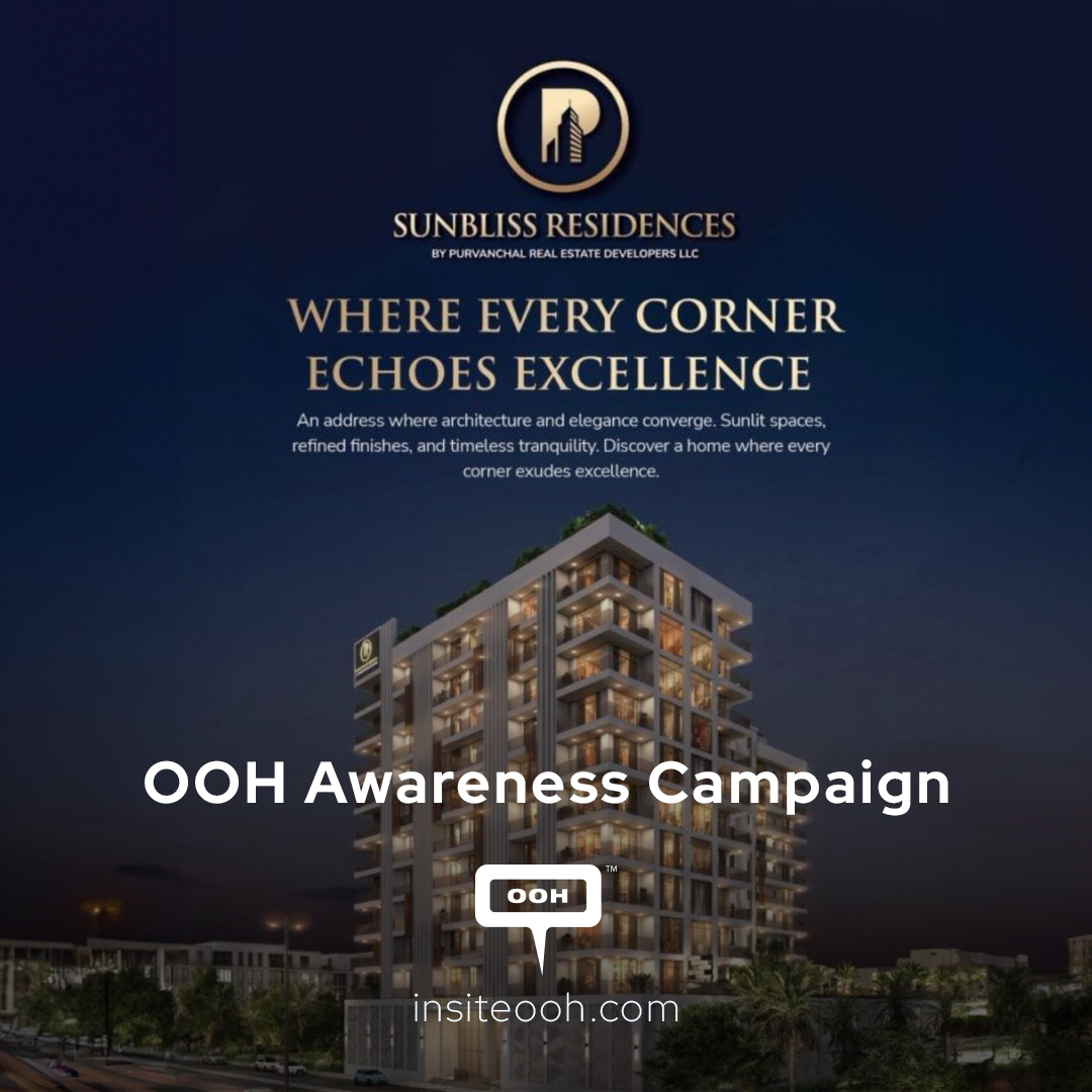 Sunbliss Residence Makes a Radiant Debut on Dubai’s Outdoor Billboards