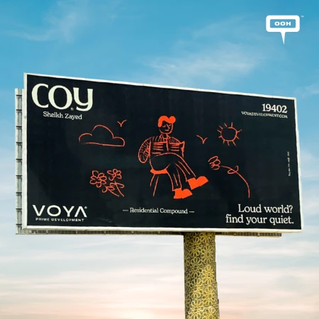 Voya Development Invites Cairo to Find Its Quiet in Coy on OOH