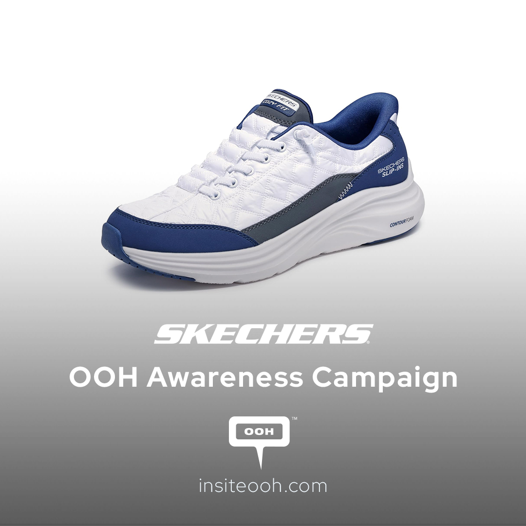 Skechers Wraps the UAE in Comfort: New "Cozy Fit" Collection Hits the Streets in OOH Campaign