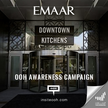 Downtown Dubai announces the opening of Downtown Kitchens on the billboards