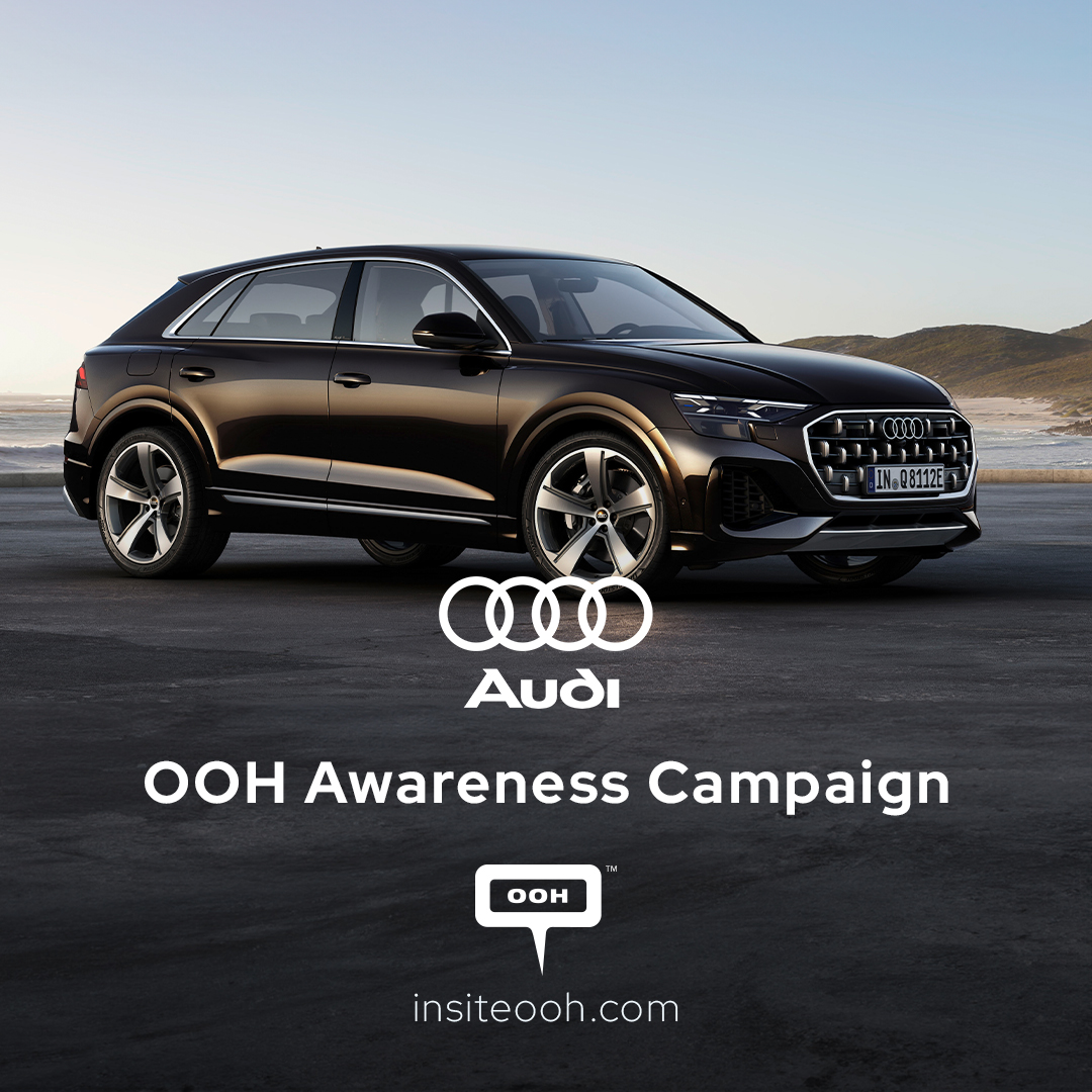 Audi Turns Heads in the UAE as Q7 & Q8 Billboards Make a Bold Statement