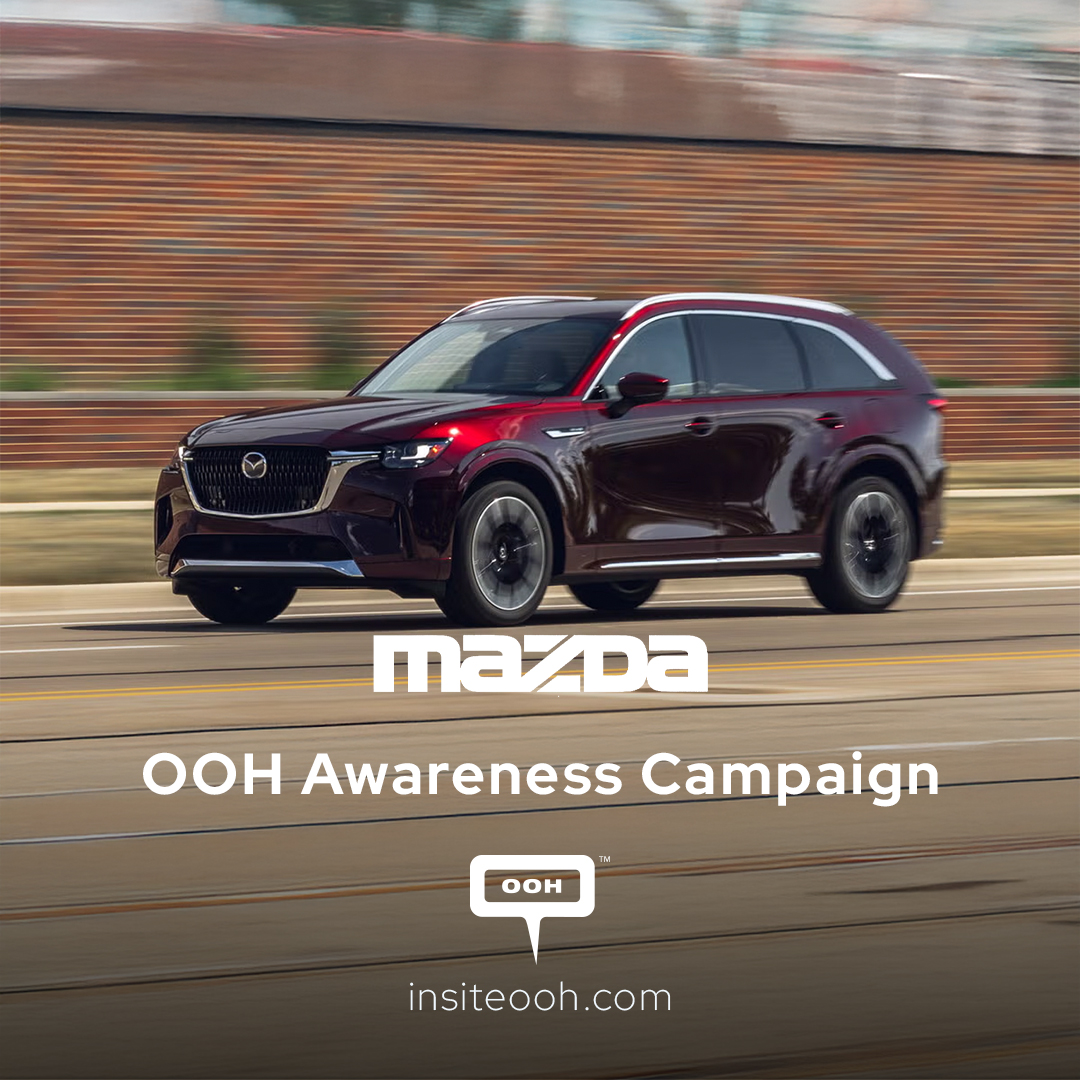 Gigantic Mazda CX-90 Out-of-Home Billboards Emerge in Sharjah