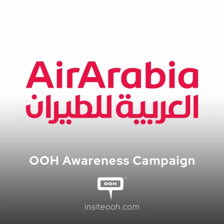 Explore New Destinations with Air Arabia's OOH Ad Campaign