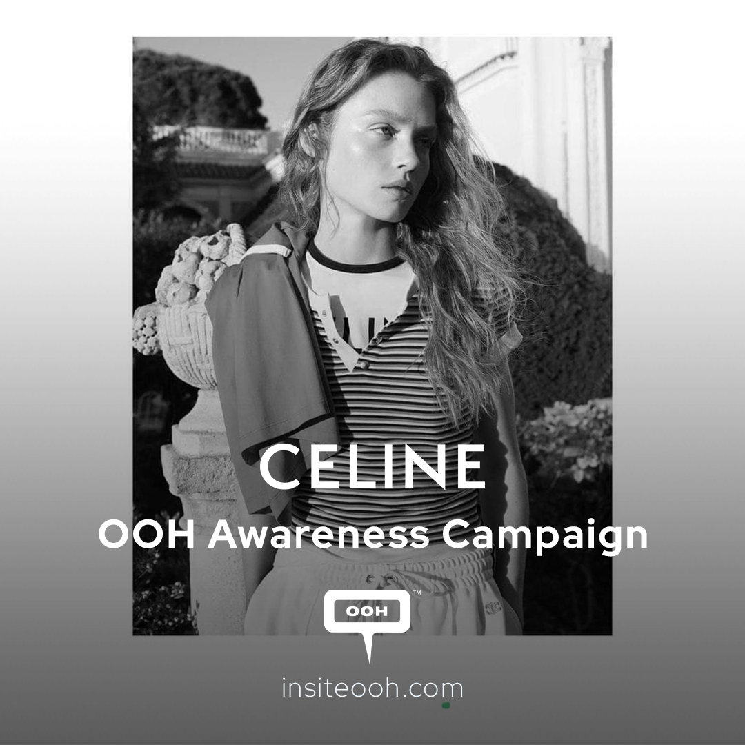 Celine Steals the OOH Spotlight in Dubai with Iconic Elegance on Display